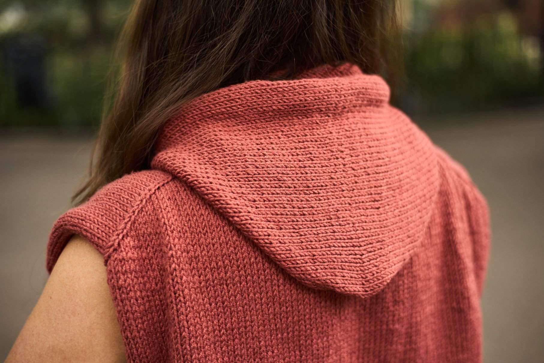 Spring League Sleeveless Hoodie FREE Knitting Pattern — Two